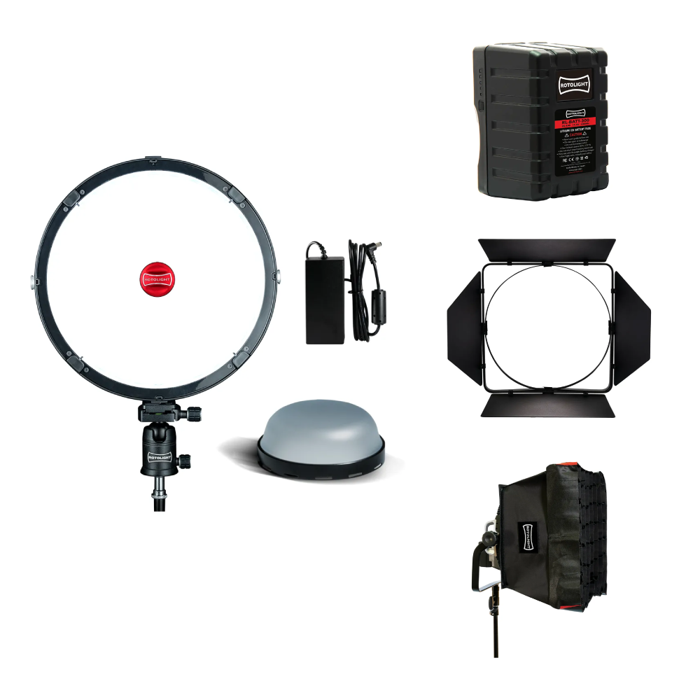 AEOS 2 Softbox & Battery Kit