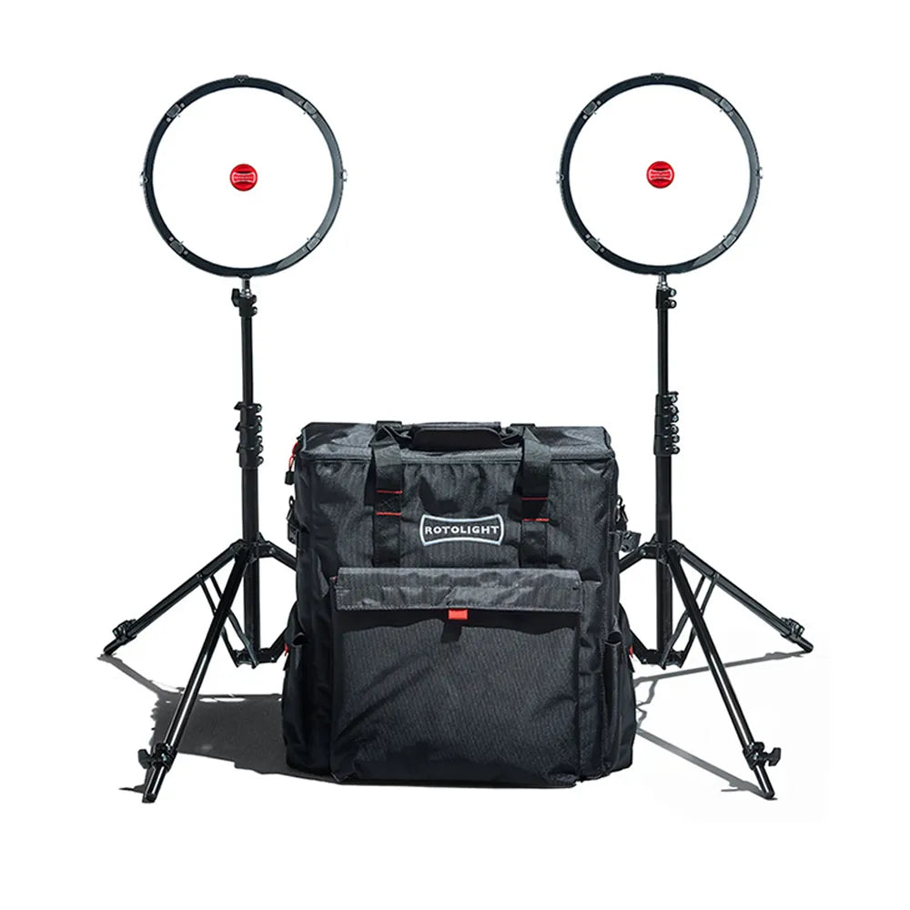 Two Rotolight AEOS 2 with explorer bag