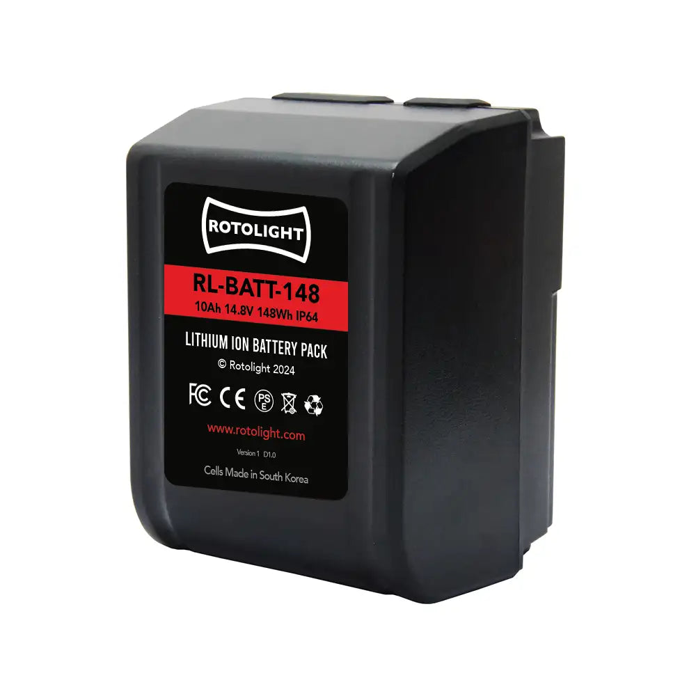 ROTOLIGHT Vマウントバッテリー RL-BATT-148 ケース付き 148 Wh V-Mount IP64 Battery