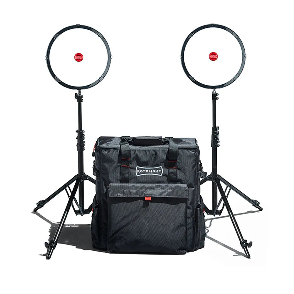 Two Rotolight AEOS 2 with explorer bag 